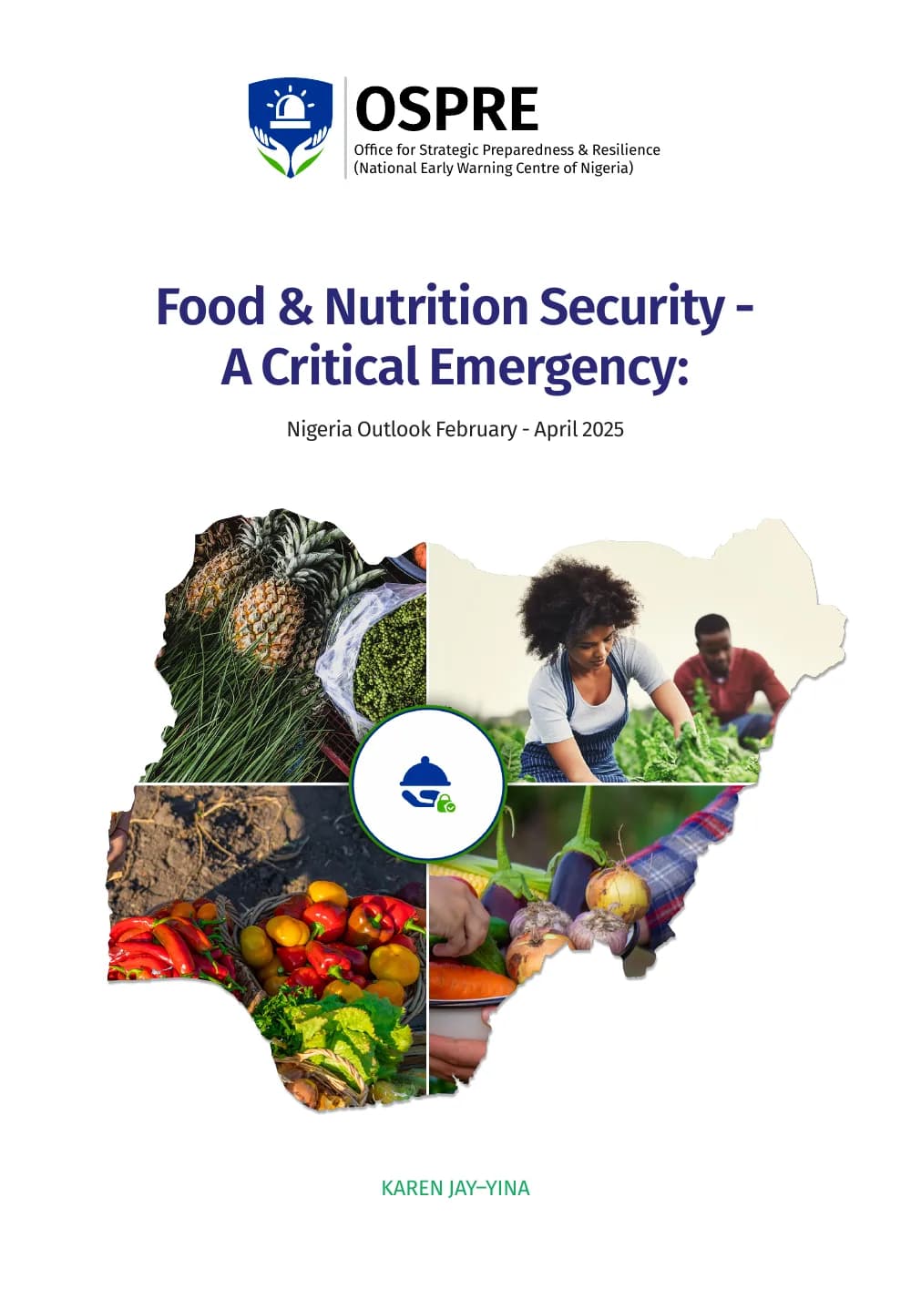 Food & Nutrition Security: A Critical Emergency — cover
