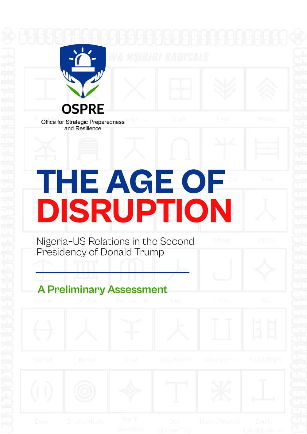 The Age of Disruption — cover